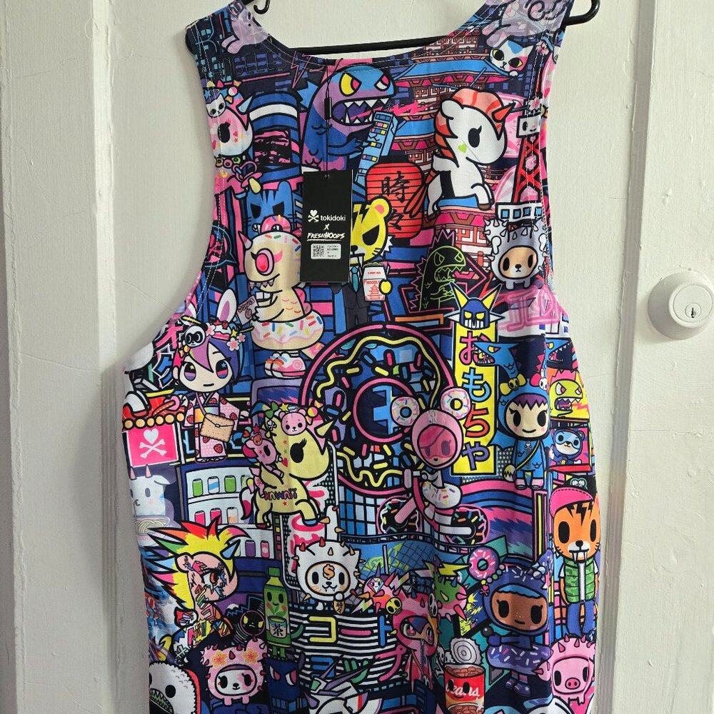 Tokidoki x Fresh Hoods collab City Sakura tank top XL NWT - Picture 2 of 3